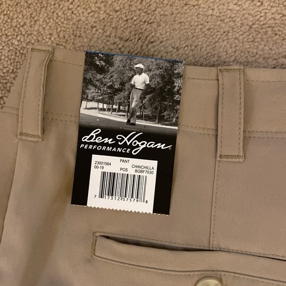 Ben Hogan Performance Men’s Pants 36x32 Lightweight Moisture Wicking Sun Pro NWT - Picture 4 of 6